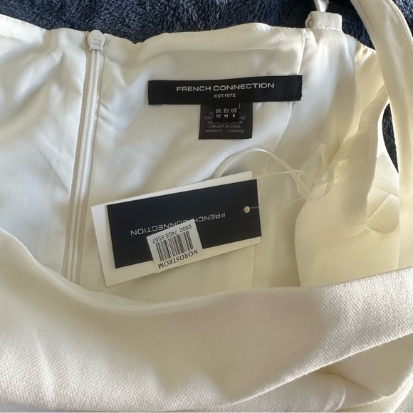 NWT French Connection Whisper Faux Mini Dress - Picture 8 of 9